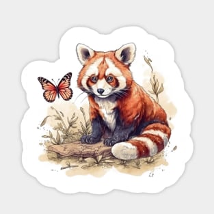 red panda Sticker